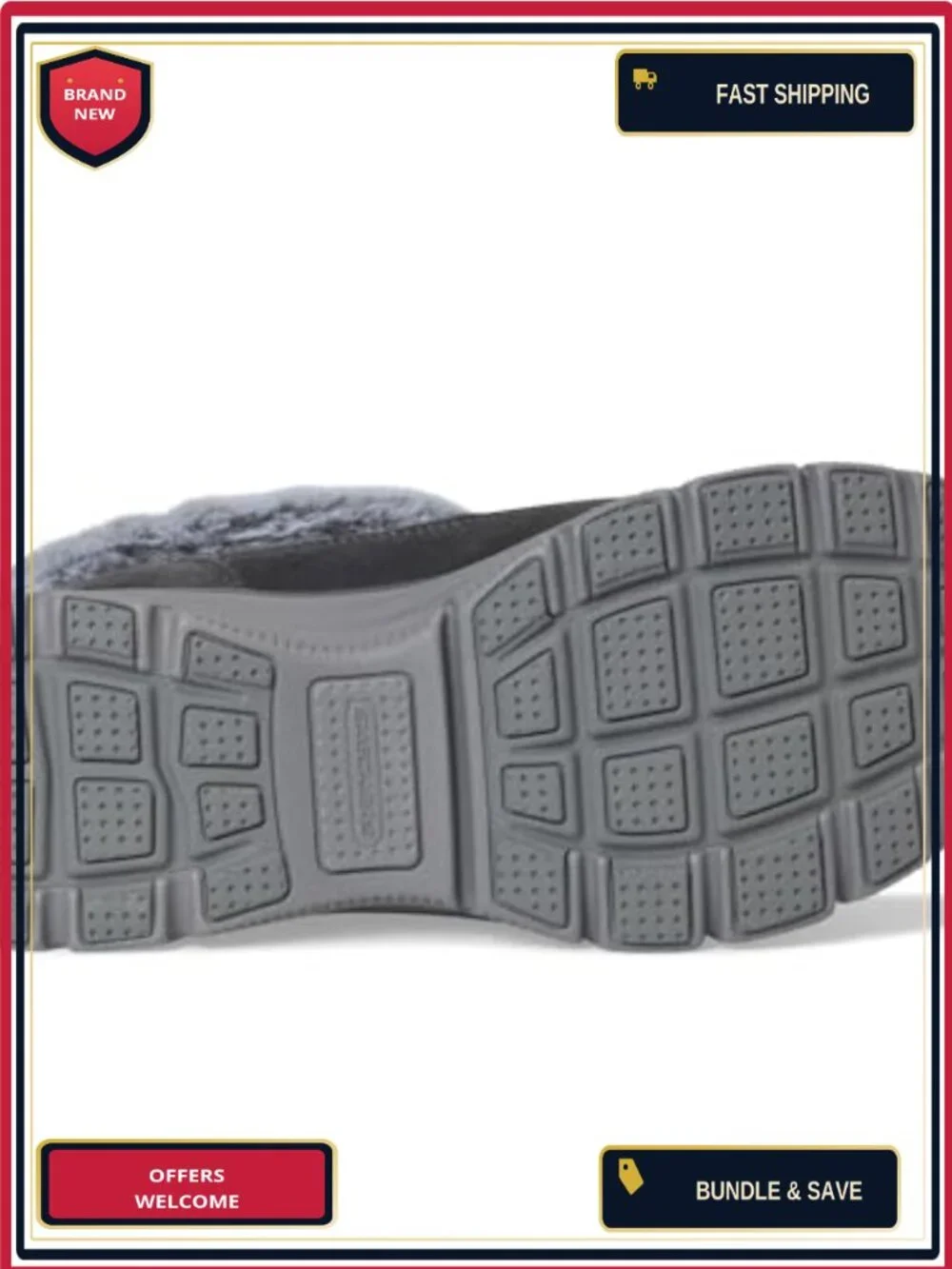 Skechers Easy Going Fall Ice Angel Ankle Boots Faux Fur Memory Foam Pull-On